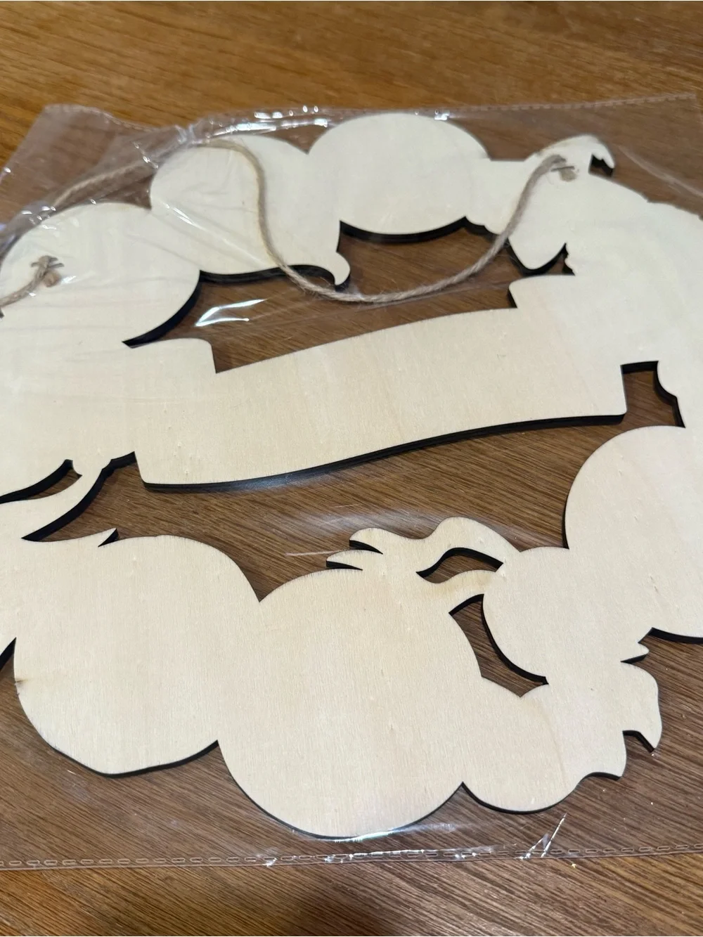 Welcome Halloween Door Hanger Nightmare Wooden